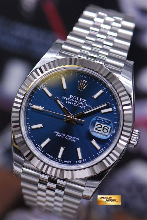 steel ice blue dial perpetual datejust women's rolex|rolex datejust 41 oyster.